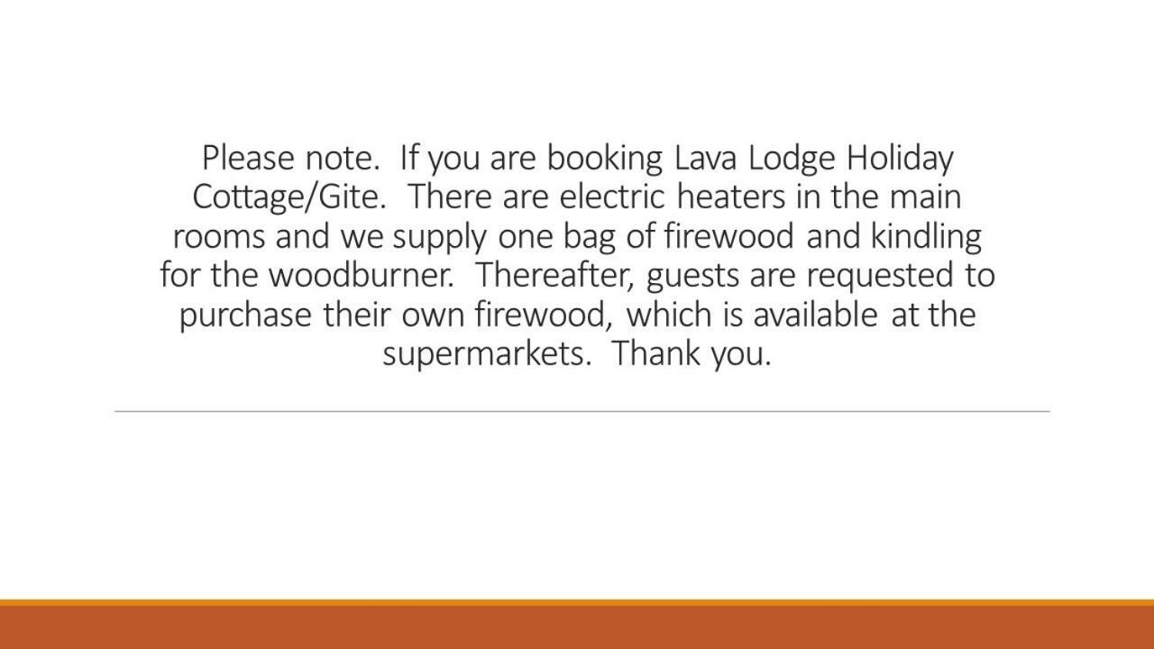 Lava Lodge Espinasse Eksteriør bilde